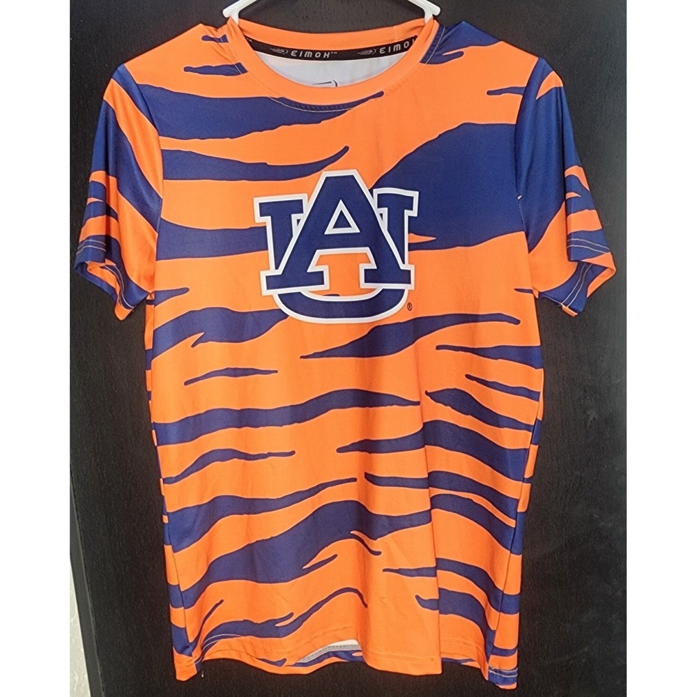 Youth Size L Auburn Tigers Eimoh Short Sleeve Polyester T Shirt